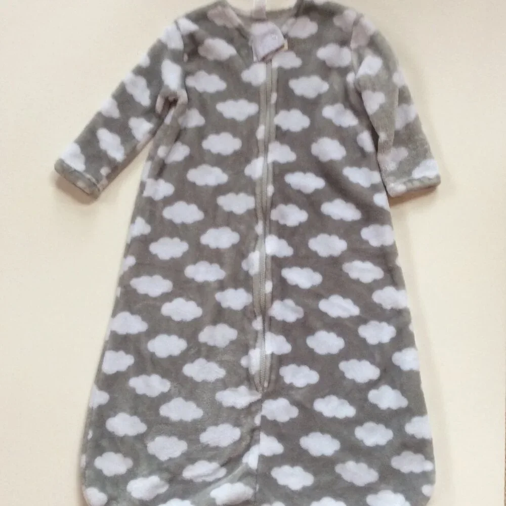 Sleep Sack Bundle Halo Medium Sleeveless Animal Action Hudson Clouds Large